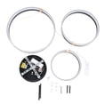 thumbnail image 2 of Hanging Modern Ceiling Light Fixture, 3 Rings Dimmable Modern Ceiling Light Fixture Bright LED Lamp Prevent Stroboscopic Erosion Resistant  for Bedroom, 2 of 7