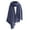 Blue, variant on 2024 Women Autumn Winter Korean Retro Style Imitation Warm Shawl Scarf Accessory for Ladies Fashion