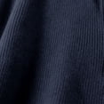 thumbnail image 4 of Vynhevius Women's Collared Henley Sweater Solid Button Neck Long Sleeve Loose Knit Fall Casual Pullover Knit Tops, 4 of 5