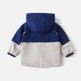 thumbnail image 4 of eczipvz Baby Winter Jacket Toddler Baby Boys Girls Hooded Jacket Windbreaker Lightweight Coat Autumn Long Sleeve Outwear Navy,4-5 Years, 4 of 6