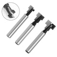 thumbnail image 5 of 3Pcs T Slot Router Bit Keyhole Router Bit Set Cut Diameter Woodworking Tool A, 5 of 7