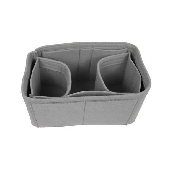 Women Make up Organizer Felt Insert Bag For Handbag Travel Inner Purse Portable Cosmetic Bags Fit Various Bags