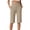 🔥 Khaki_New, variant on Gifts Dianli Plus Size Yoga Pants Women's Oversized Pocket Stretch Comfortable Fitness Cropped Pants Breathable Elastic Waist Plus Size Activewear Yoga Pants