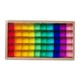 thumbnail image 5 of Juego de bloques cúbicos apiladores Solución de problemas Aprendizaje de bloques apilables GEM transparentes 50 piezas, 5 of 9