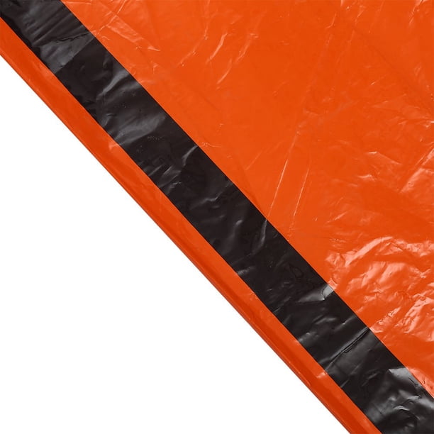 Tente De Survie Pliable 2 Personnes - Couverture Thermique Réfléchissante Alu - Imperméable, Coupe-vent - 150x237 Cm - Compacte Pour Camping Et Urgence