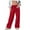 Red, variant on Palazzo Pants for Women Casual Oversized Trendy Loose Wide Leg Beach Pants Stretch Elastic High Rise Trousers Star Print Drawstring with Pockets Pants for Teen Girls Office Outdoor Gray