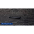 thumbnail image 5 of 3-Drawer Black Oak Wood 39.37 in. W Lateral File Cabinet, 5 of 8