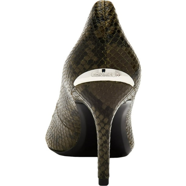 Calvin klein sales snakeskin pumps