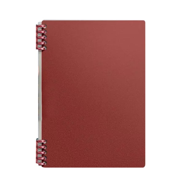 Cuaderno de anillas B5 de polipropileno reforzado, con hojas sueltas desmontables y rayadas, ideal para estudiantes, para tareas, diarios, tomar notas, material de oficina, escuela secundaria, hogar