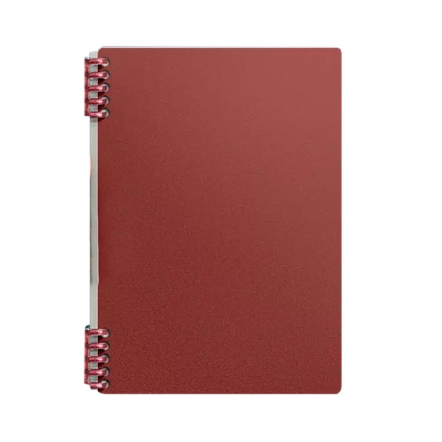 Ohufall B5 Polypropylene Reinforced Ring Bound Notebook School Supplies Notebook College Ruled Detachable Blank Notebook For Middle School Homework