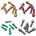 thumbnail image 1 of 24x Acero al carbono MTB M5x18 Vástago del manillar Tornillo hexagonal, 1 of 9