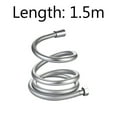 thumbnail image 5 of Shower Hose, Silver PVC Handheld Shower Head Replacement, High Flexibility & Durability for Your Bathroom, 5 of 5