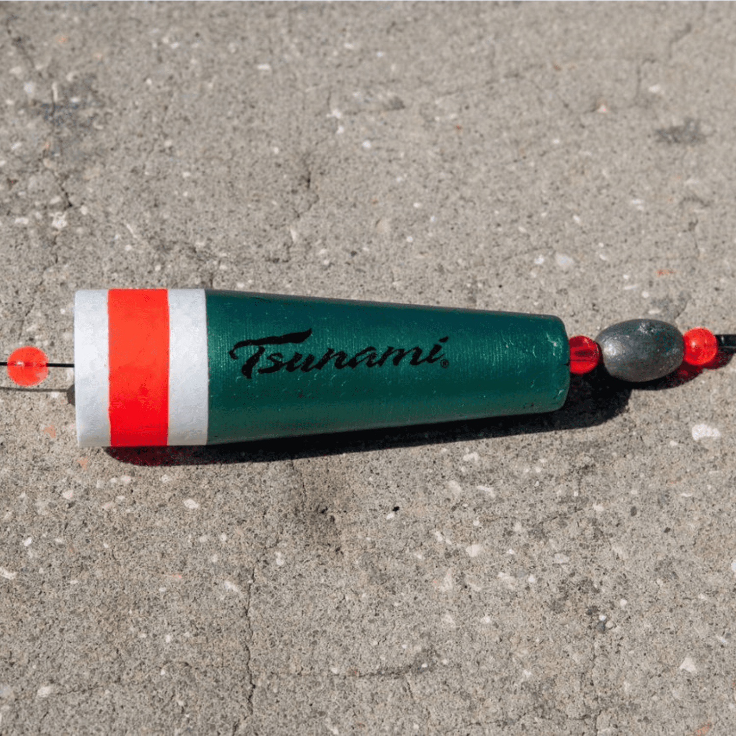 Tsunami Popping Cork Float Fishing Rig 4 in. – Wire