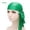 Green, variant on Unisex Satin Durag Long Tail Wide Straps for 360 Waves Silk-like Elastic Compression Headwrap for Men Women Breathable Smooth Sleeping Hair Bonnet