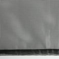 thumbnail image 2 of Outdoor Decor No Se'em Grommet Curtain Panel Window Dressing 50 x 96 in Black, 2 of 5