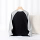 thumbnail image 2 of Gibobby Sudadera de cuello redondo de manga larga de algodónCamiseta de manga larga para niños de otoño e invierno CuHK, camiseta básica para niños con h(Negro, 6-7 Años), 2 of 4