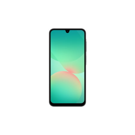 UScellular Samsung Galaxy A26 5G, Black Prepaid Smartphone