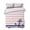 Pink, variant on Quilts Twin Size, Anchor Gray Soft Comforter Bedding Set for Bed, Modern Navy Blue White Striped Nautical Lightweight Quilted Bedspread with Pillow Cover(2 Pieces) for All Season, 68x86 Inch