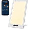 thumbnail image 1 of JUXLamp Bright Light Therapy Lamp 12000 Lux - Sunrise Alarm Clock with Dawn Simulator, APP Control - Wake Up Happy & Start Your Day Positively, 1 of 8