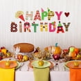 thumbnail image 4 of Conjunto de tarjeta de papel de Arcoiris Wosthever 1 Uds. cartel de feliz cumpleaños 9.8 pies tipo 2, 4 of 6