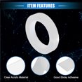 thumbnail image 4 of Coche Puerta Umbral Borde Cinta Kit, 1000x2cm Universal para RV Acrílico Transparente, 4 of 7