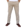 thumbnail image 1 of Pantalón de gabardina stretch John Silver  Corte recto color arena, 1 of 5