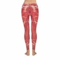 thumbnail image 4 of SUNENAT Funny Food Prosciutto Meat Women's Capri Leggings Stretchy Skinny Yoga Pants S, 4 of 4