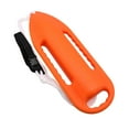 thumbnail image 3 of El puede supervivir la boya de vida portátil para el entrenamiento de natación de snorkel kayaking naranja, 3 of 8