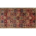 thumbnail image 1 of Ahgly Company Machine Washable Indoor Rectangle Traditional Saffron Red Area Rugs, 3' x 5', 1 of 7