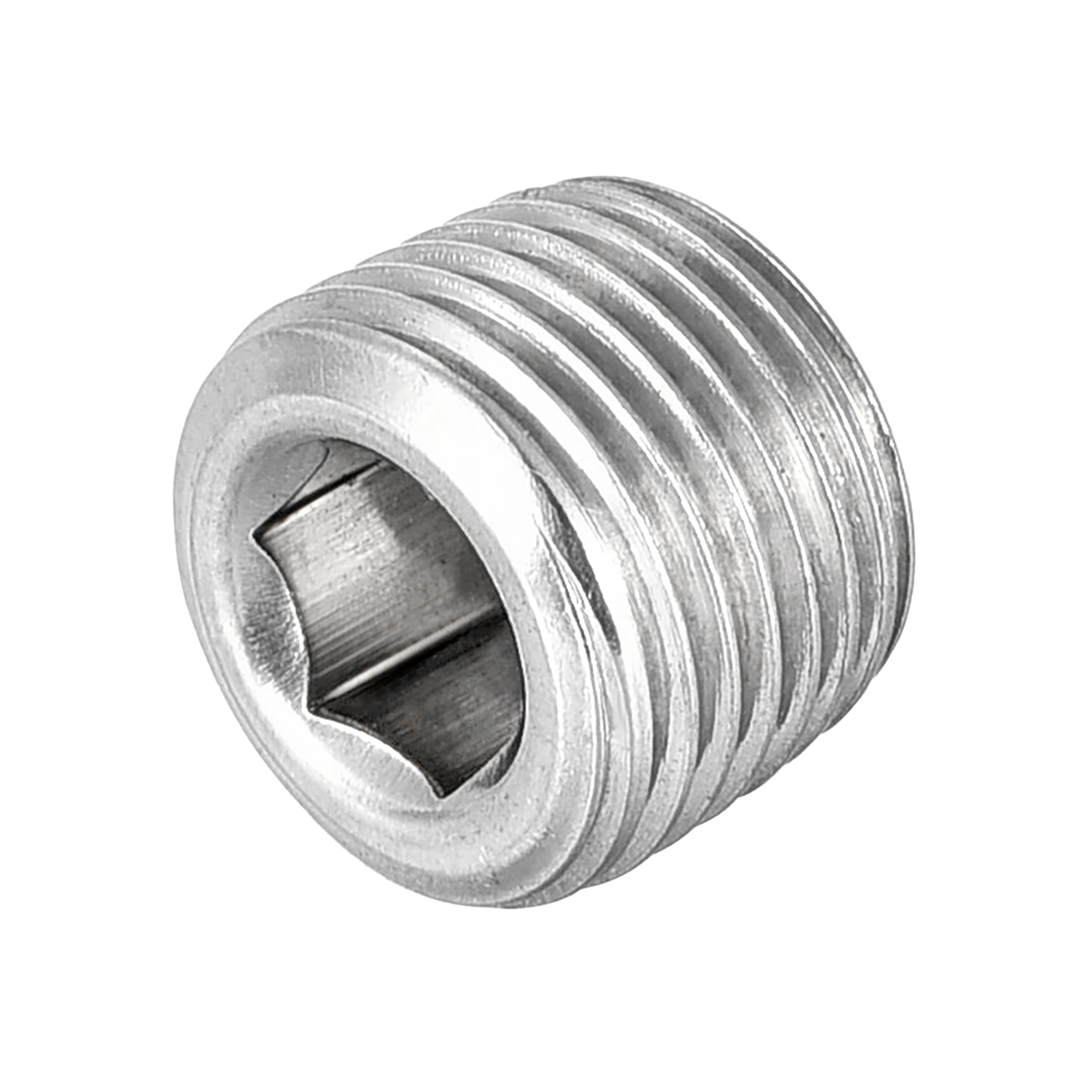 Details about   Hex Countersunk Plug Stainless Steel Pipe Fitting 1/8NPT Male Thread Socket 