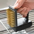 thumbnail image 2 of Grill Scrubbing Brush with Scraper Barbecue Cleaner Brush for Camping, 2 of 8