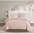 thumbnail image 1 of North Home Bennet Soft Pink Duvet Cover Queen, 1 of 4