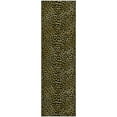 thumbnail image 2 of Addison Rugs Mayfield Washable Animal Skin Pattern Leopard Gilded Runner Rug, 2'3" x 7'6", 2 of 5