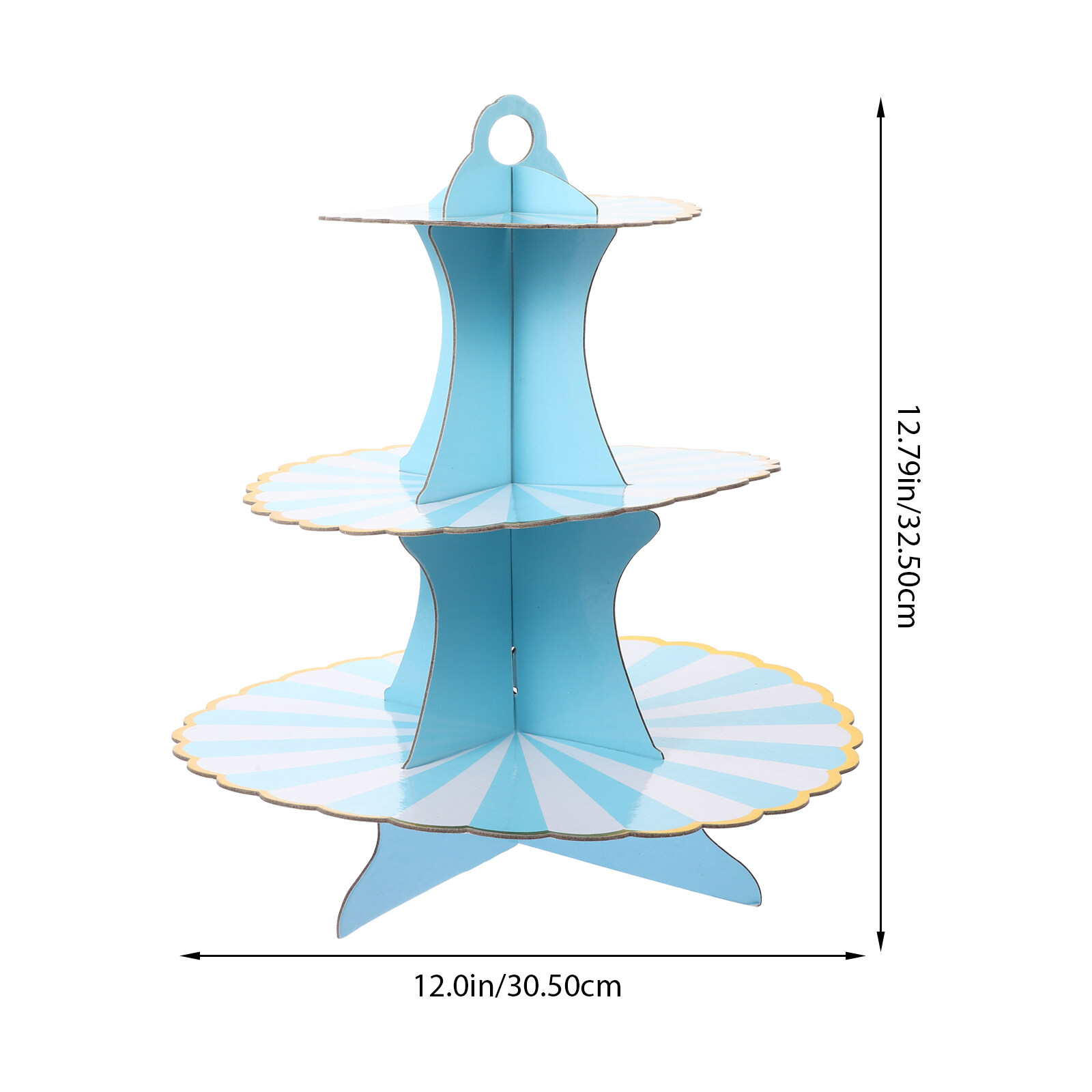 Paper Cupcake Stand Disposable 3 Tier Paper Cake Stand Party Dessert