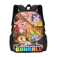 thumbnail image 6 of The Amazing World Of Gumball Backpack, 3d Printed Laptop Backpack, Water Resistant Computer Backpack, 16.5x12.5x5.5 Inch, 6 of 9