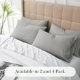 thumbnail image 4 of Southshore Fine Living, Inc. Pillow Cases Set of 4, Hotel Quality Pillow Covers, Steel Grey, 4 of 8