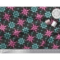 thumbnail image 2 of Soimoi Poly Georgette Fabric Artistic Floral Print Fabric by the Yard 42 Inch Wide, 2 of 3