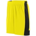 thumbnail image 3 of Augusta Sportswear Adult Polyester Lightning Shorts with Contrast Inserts, 3 of 3