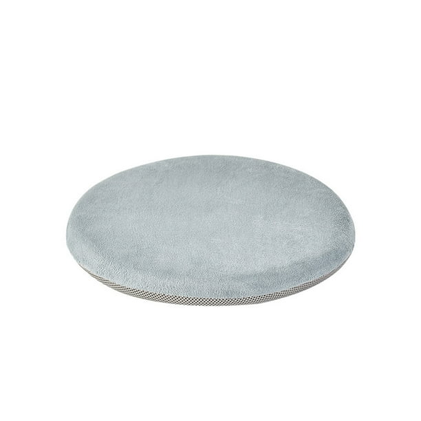 Injueey Cojín de asiento portátil Color sólido transpirable 4 estaciones hogar Oficina automotriz sillón sofá alfombrilla Decoración del hogar Gris Injueey HA084585-03