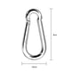 thumbnail image 1 of Mosquetones resistentes para niños, columpio, escalada, hamaca, llavero, cadena para botella, 2 uds., 1 of 7