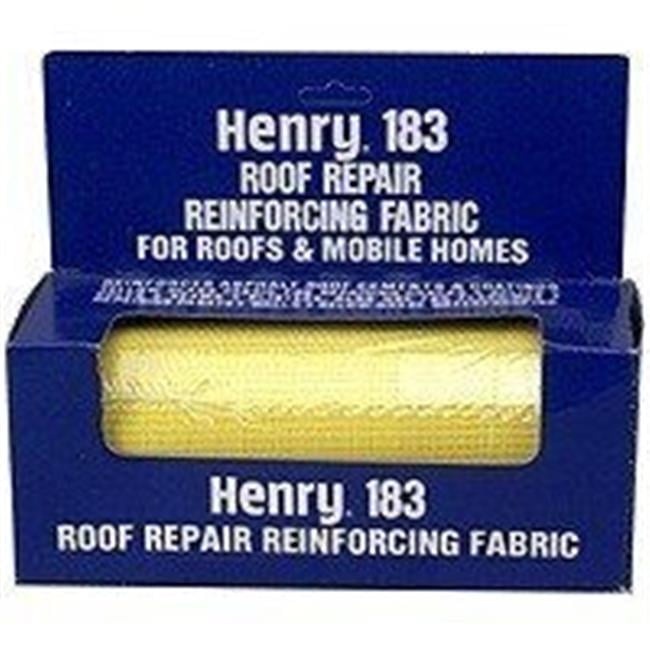 Henry HE183195 4 x 150 Roof Repair Reinforcing Fabric Yellow