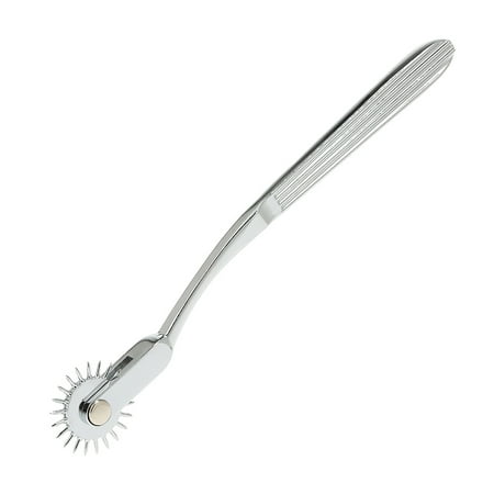 walmeck Diagnostic Hammer Stainless Steel Pin Wheel Gear Roller Rolling Wartenberg Wheel Pinwheel