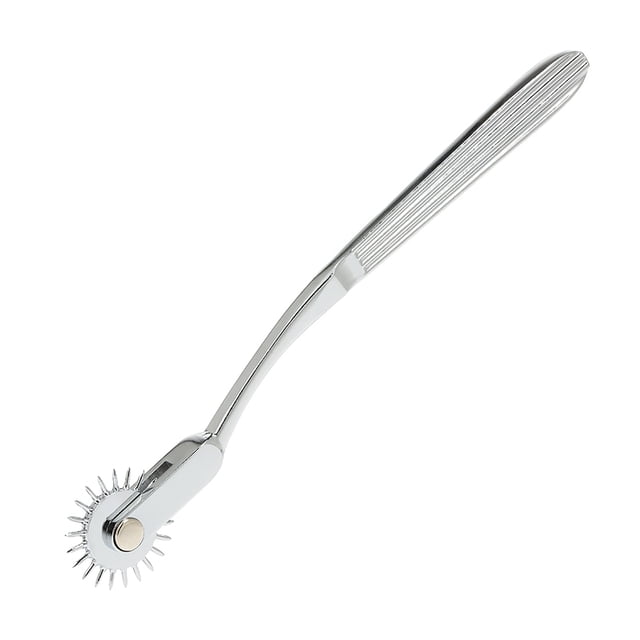 Neumático de diagnóstico médico Reflex Martillo de acero inoxidable Rueda de engranaje Rodillo Romacci Molinete Wartenberg