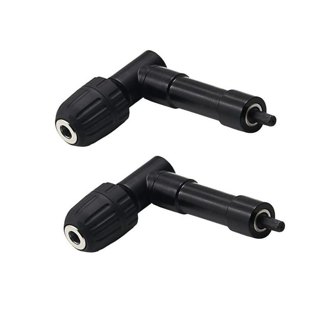 Taladro de ángulo de 2 piezas con extraíble de 360 degree y conveniente para un uso fácil shamjiam Toma de destornillador de 90 grados