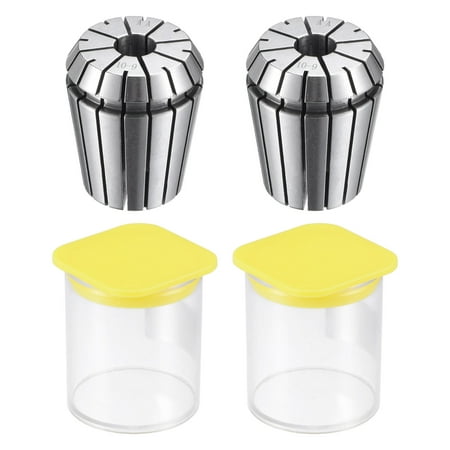 

Uxcell ER32 Spring Collet 10mm Chuck for CNC Engraving Machine Lathe Milling 2 Pack