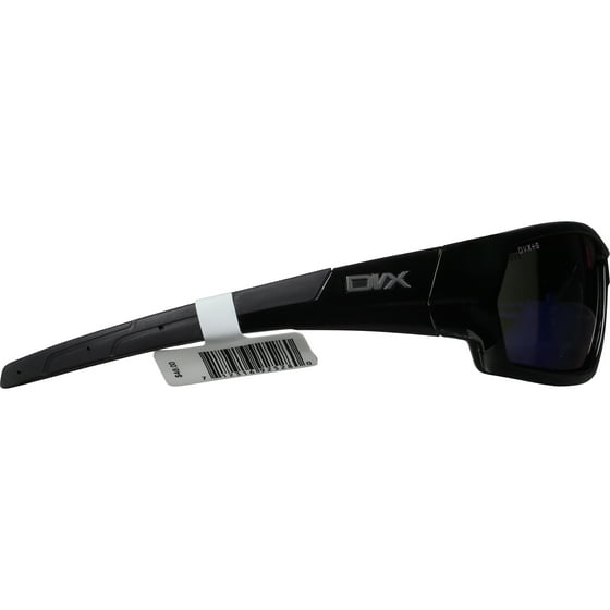 DVX DVX Next Rx'able Safety Blue Mirror Lens Gloss Black Frame