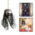 thumbnail image 2 of Adornos colgantes para la cabeza de simulación de Halloween, decoración para fiestas, 2 of 8