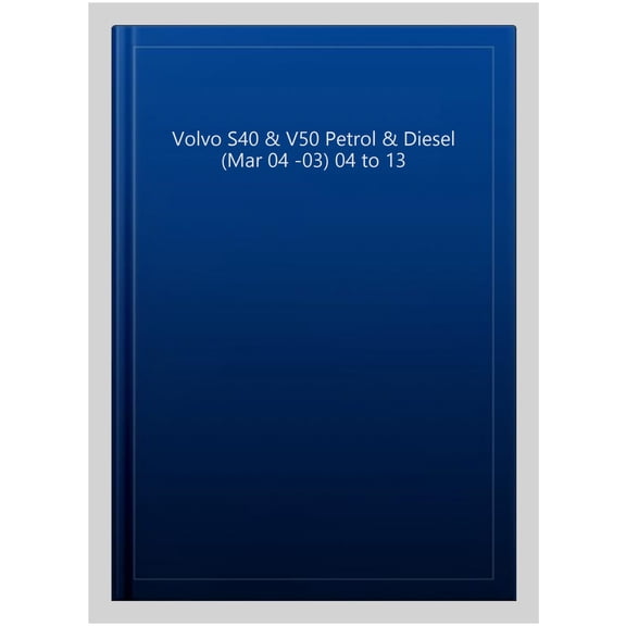 Pre-Owned Haynes Volvo S40 & V50 Petrol & Diesel (Mar '04-'13) Repair Manual (Paperback), 9781785214431, 1785214438, Paperback,