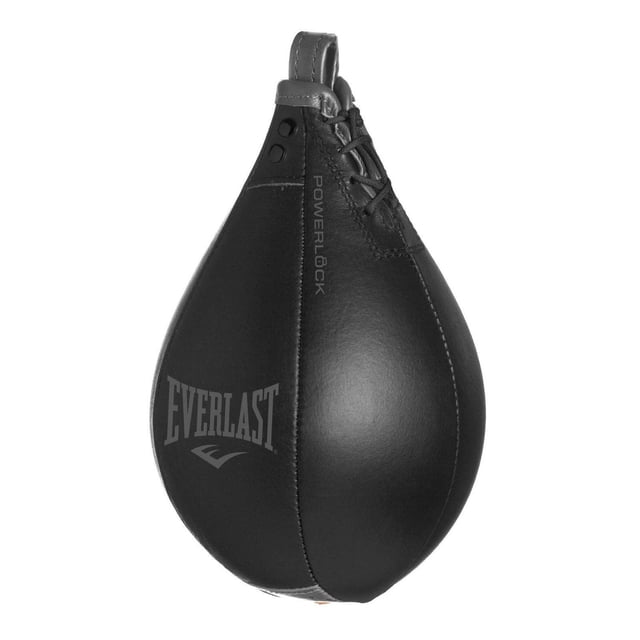 Bolsa de Velocidad EVERLAST Negro Cuero Tamaño G para Adulto
