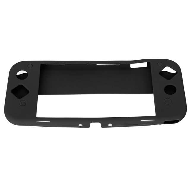 Funda Protectora De Consola, Cómodo Protector De Consola Preciso De Silicona Para Manijas Joypad Cergrey Negro